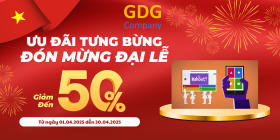 ĐẠI LỄ RỘN RÀNG – NGÀN ƯU ĐÃI CÙNG GDG COMPANY