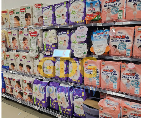 GDG lắp đặt thành công shelf talker 4.0 cho khách tại Aeon Mall