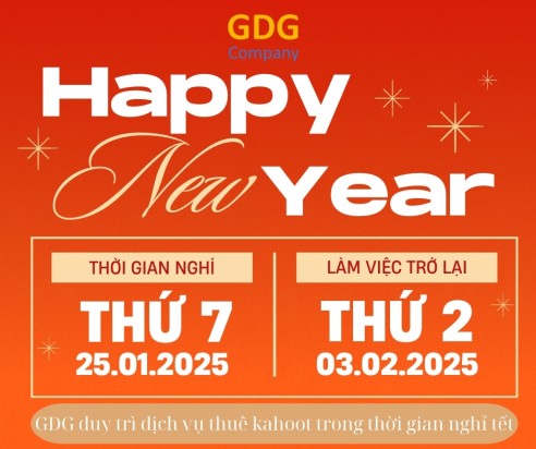 ✨ THÔNG BÁO LỊCH NGHỈ TẾT NGUYÊN ĐÁN 2025 ✨